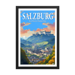 Salzburg Austria Framed Art Print