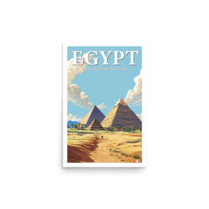 Egypt Travel Poster Art Print