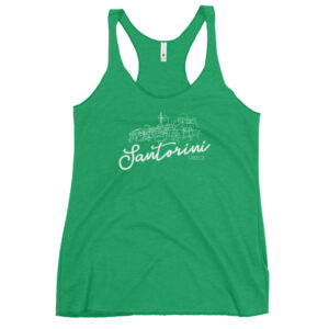 Santorini Skyline Women's Tank